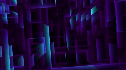 Motion background of dimensional space world like entering another universe Stock Footage 308841132