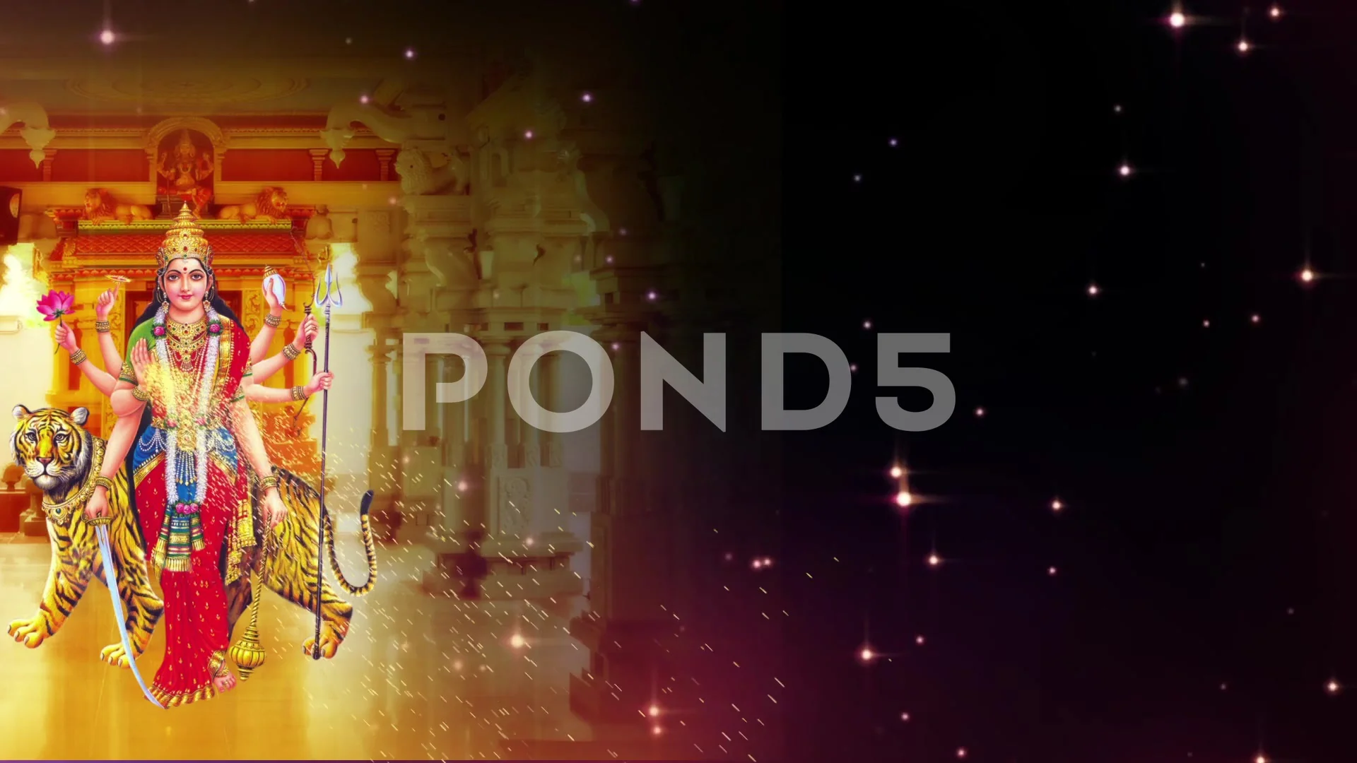 Motion Background Durga 03 | Stock Video | Pond5