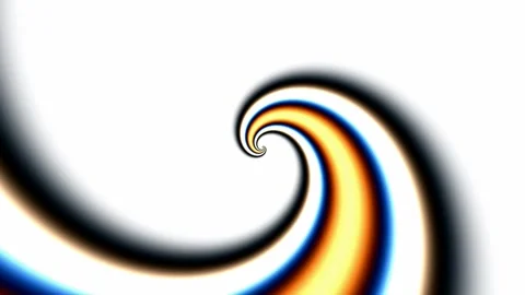 Motion background with expanding hypnotic spiral Stock Footage 305704934