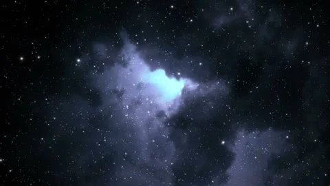 Motion background features a dark outer space background with flickering light Stock-Footage 160672459