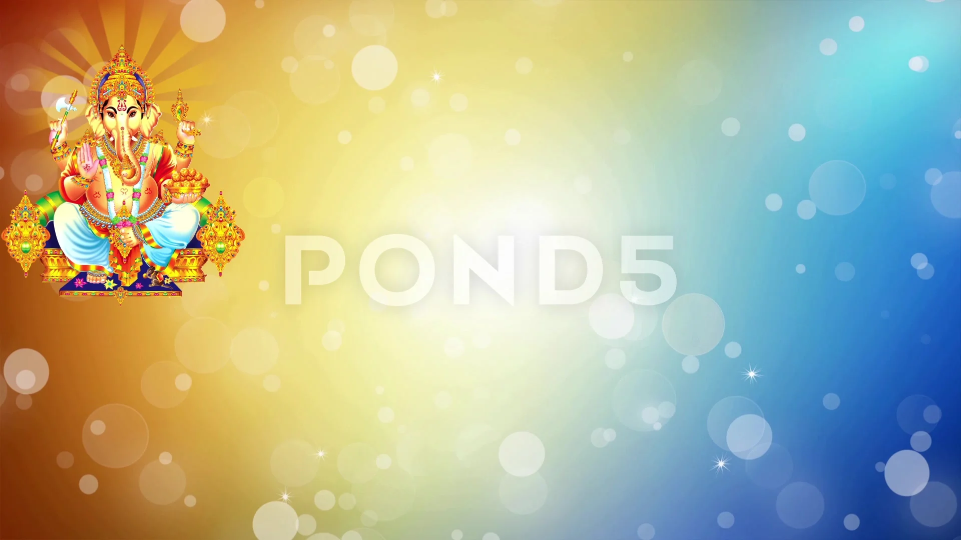 Motion Background Ganpati 05 | Stock Video | Pond5