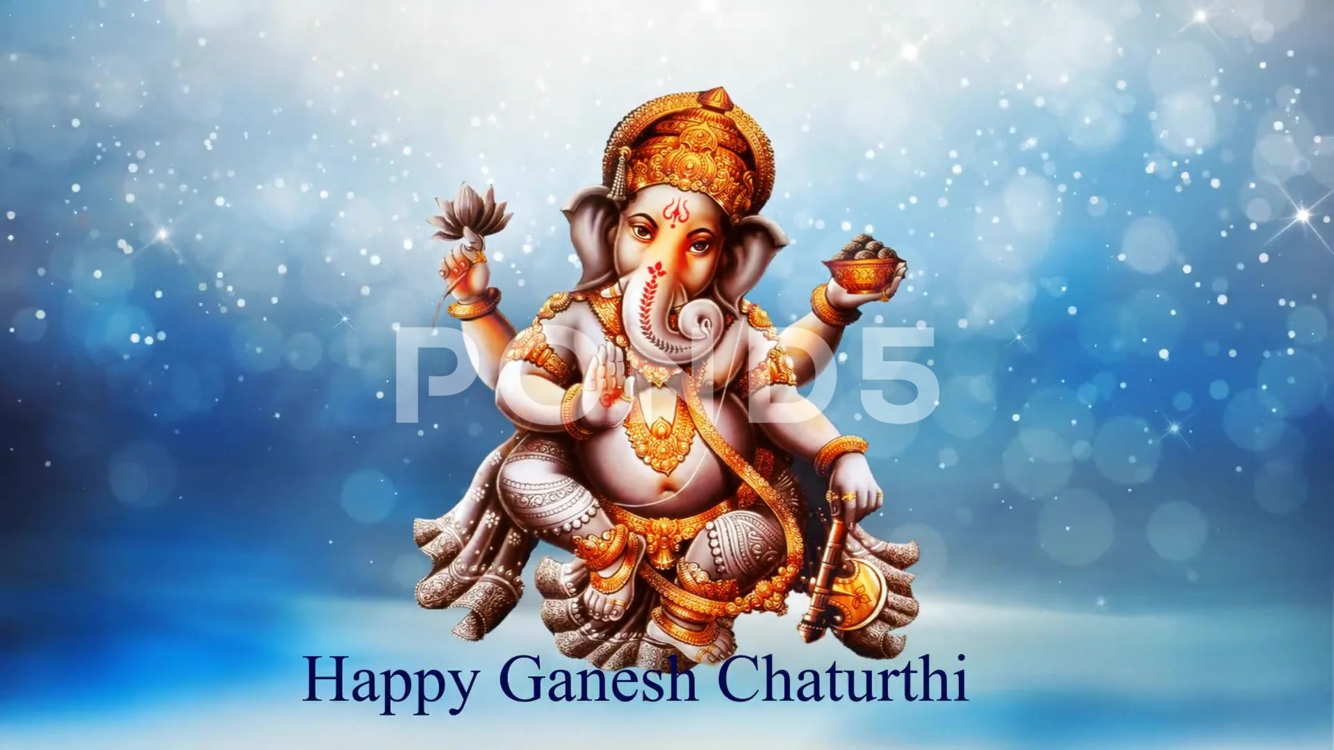 Motion Background Ganpati 16 | Stock Video | Pond5