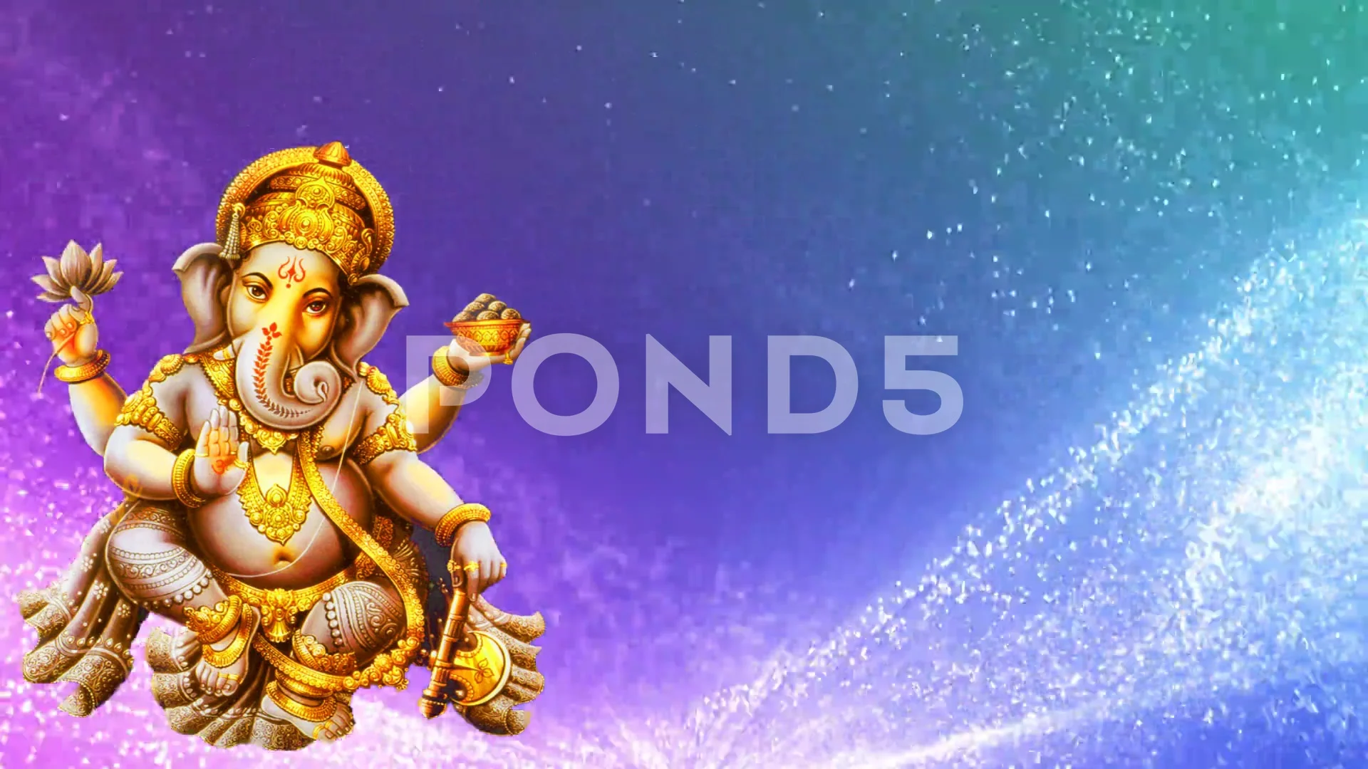 Motion Background Ganpati 18 | Stock Video | Pond5