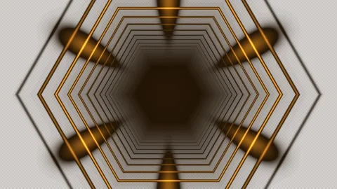 Motion background with geometric shapes for live visuals Stock Footage 340523379