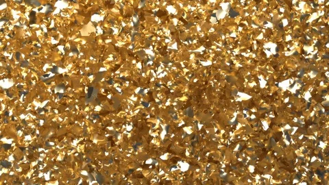 Motion Background of Gold Pieces 스톡 동영상 128621365