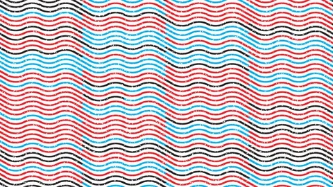 Motion background with grunge colored wavy lines(shad)157 Stock Footage 152137543