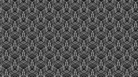 Motion background with intersecting white zigzag lines Stock Footage 152718461