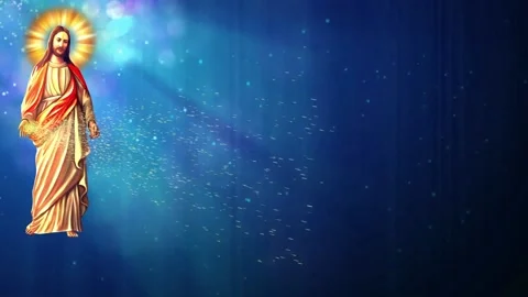 Jesus Motion Background Loop Stock Footage ~ Royalty Free Stock Videos ...