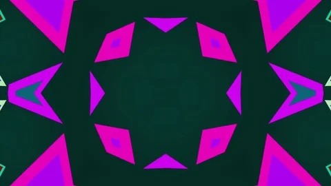 Motion Background. Kaleidoscope Stock Footage 76780379