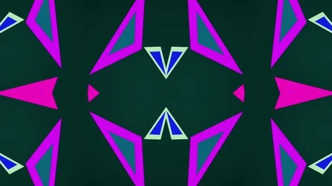 Motion Background. Kaleidoscope Stock Footage 76780466