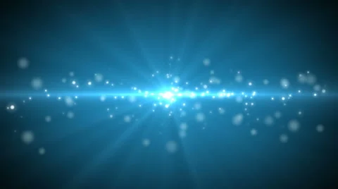 Motion background light beams and particles Video stock 67318269