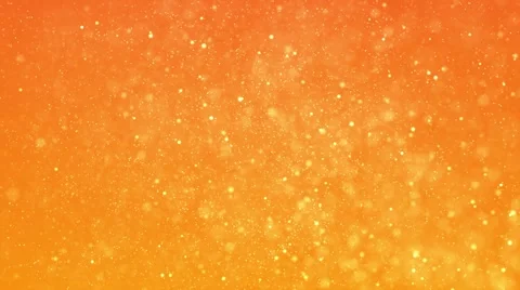 Motion background loop - Orange bubbles Stock Footage 66507257
