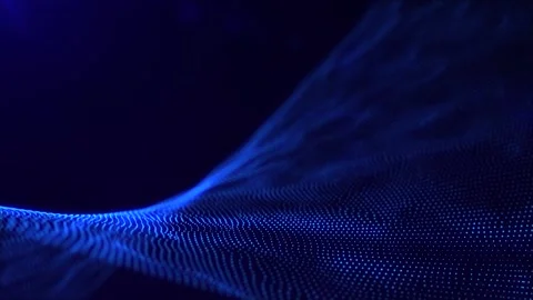 Motion Background Magic Particles Stock Footage 194549247