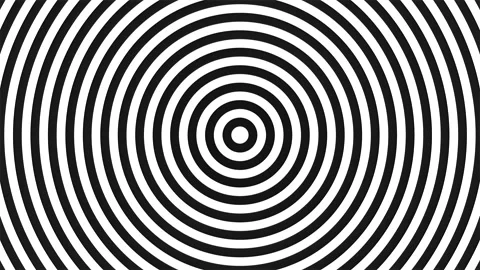 Motion background with moving collapsing concentric circles Stock Footage 153539169