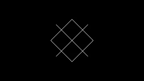 Motion background with moving geometric shapes 스톡 동영상 267277247