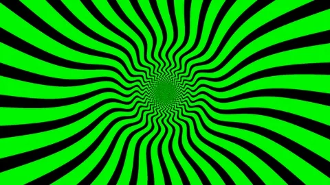Motion background with moving green wave lines Stock Footage 305703105