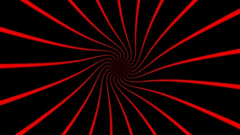 Motion background with moving red wave lines Stock Footage 305747272