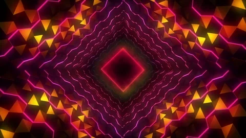 Motion Background  Neon Lights 4 Stock Footage 160977679