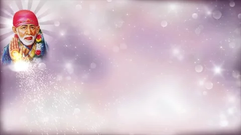 Motion Background Saibaba 01 Stock Footage 155498342