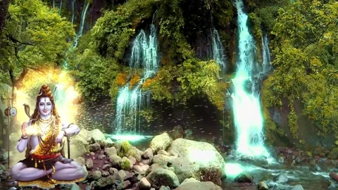 Motion Background Shiva 03 Stock Footage 155498399