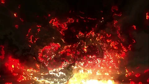 Motion background shows abstract warm glowing light effects on a wall texture Stock Footage 160609028