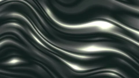 Motion background with smooth wavy flowing fluid texture Stock-Footage 302051104