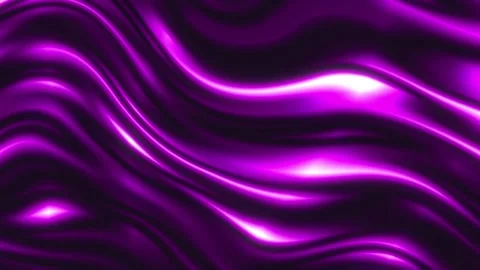 Motion background with smooth wavy flowing fluid texture Stock Footage 302051192