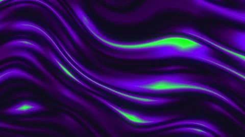 Motion background with smooth wavy flowing fluid texture Stock Footage 302051775