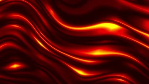 Motion background with smooth wavy flowing fluid texture Stock Footage 302051986