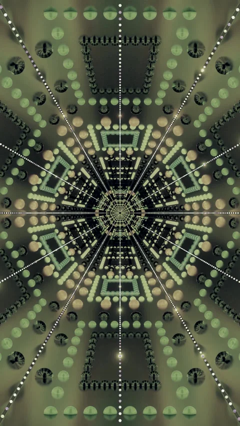 Motion background with tunnel effect and seamless loop for video displays a.. Stock Footage 322773688