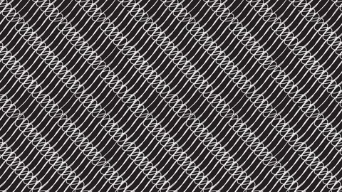 Motion background with white lines and circles Stock Footage 152959048