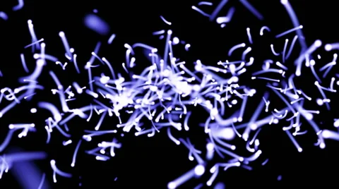 Motion blue background. Video stock 62415018