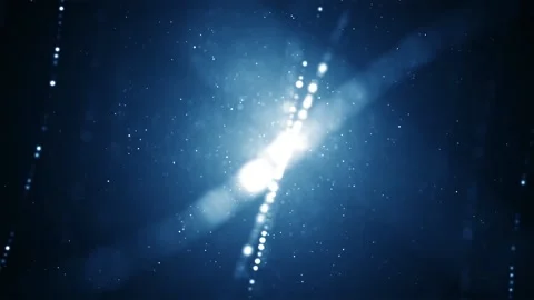 Motion Blue Stars Graphics Background Animation Stock Footage 172275827