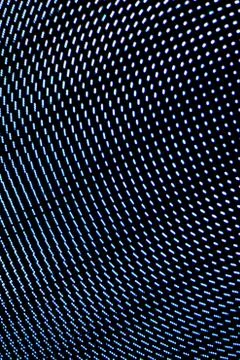 Motion blur background blue screen technology. Stock Photos