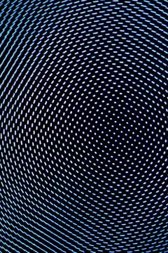 Motion blur background blue screen technology. Stock Photos