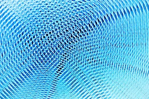 Motion blur background blue screen technology. Stock Photos