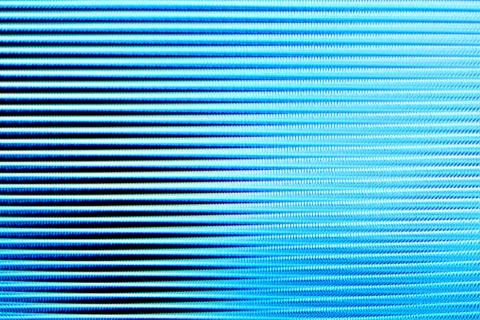 Motion blur background blue screen technology. Stock Photos