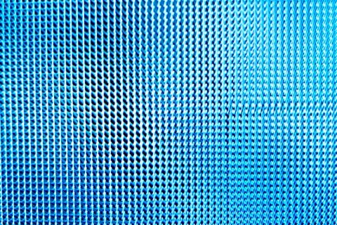 Motion blur background blue screen technology. Stock Photos