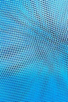 Motion blur background blue screen technology. Stock Photos