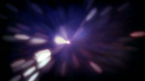 Motion Blurred Light Rays Stock Footage 44139241
