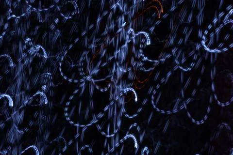 Motion blurred lights background Stock-Fotos