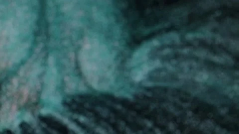 Motion blurred turquoise background, blurred background Video stock 236588317