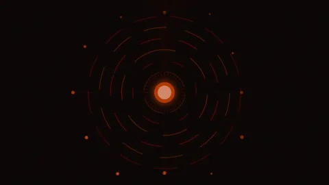 Motion of a Bright Celestial Body in Space with Surrounding Stars for Scien.. 库存影片 342530439