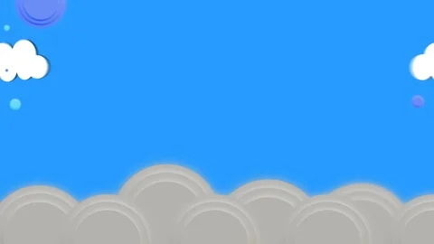 Motion, Bright sky. Seconds 2-8 can cut for the loop Video stock 122250532