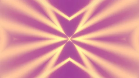 Motion of bright yellow rays of light. 3d rendering seamless loop animation 4K Vídeo Stock 231107341