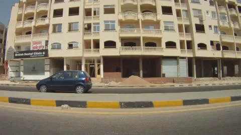 Motion of the car background Stock Footage 11037315