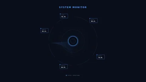Motion of celestial bodies in space with orbit paths and star field backgroun Stock-Footage 338313957