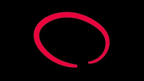 Motion Circles 4k animated video clip Video stock 259819273