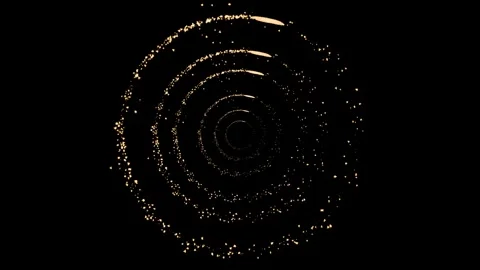 Motion Circles 4k animated video clip Stock Footage 259819291
