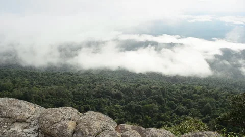 The motion of clouds. HD Stock Footage 41884159